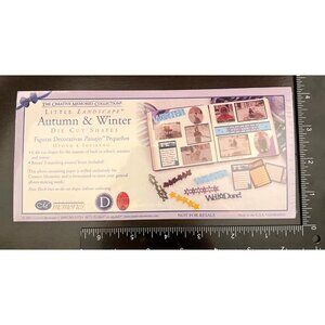 Creative Memories Little Landscape Autumn & Winter Die Cut Shapes 6218020903